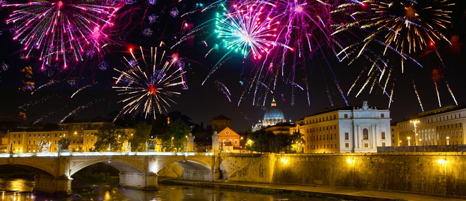 Silvester in Europa