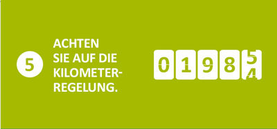 Kilometerregelung Kilometerregelung