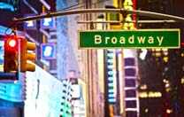 Broadway in New York